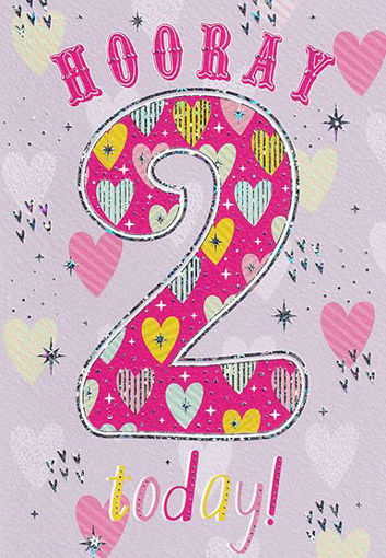Picture of 2 TODAY BIRTHDAY CARD